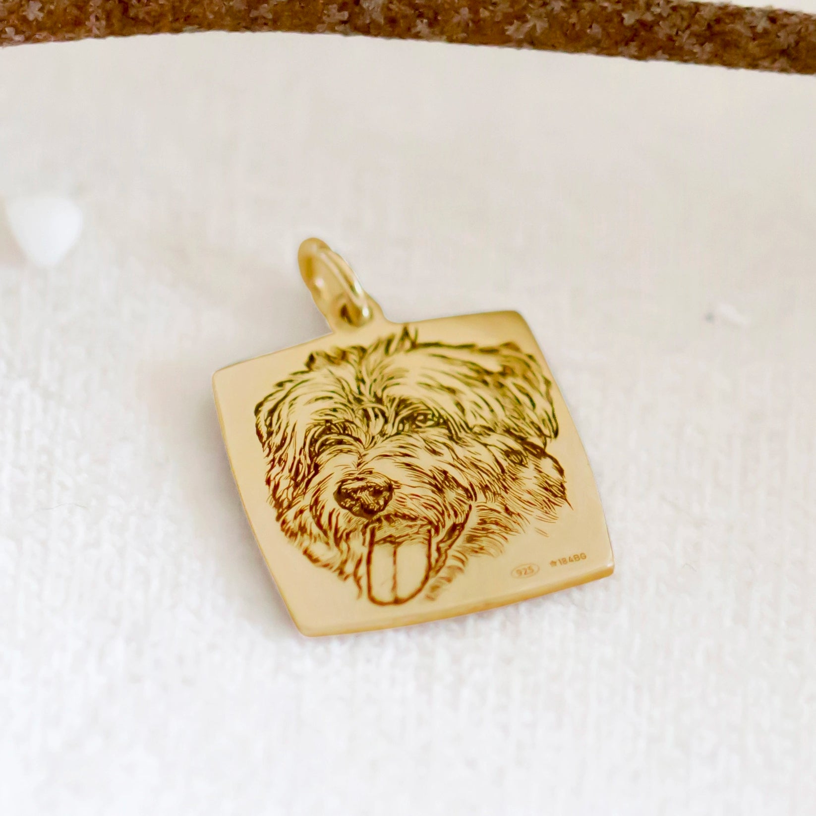 Ciondolo A Fora Di Cane Barboncino Collana Da Uoo In Acciaio Al Titanio Anno Del Cane - Foto 5