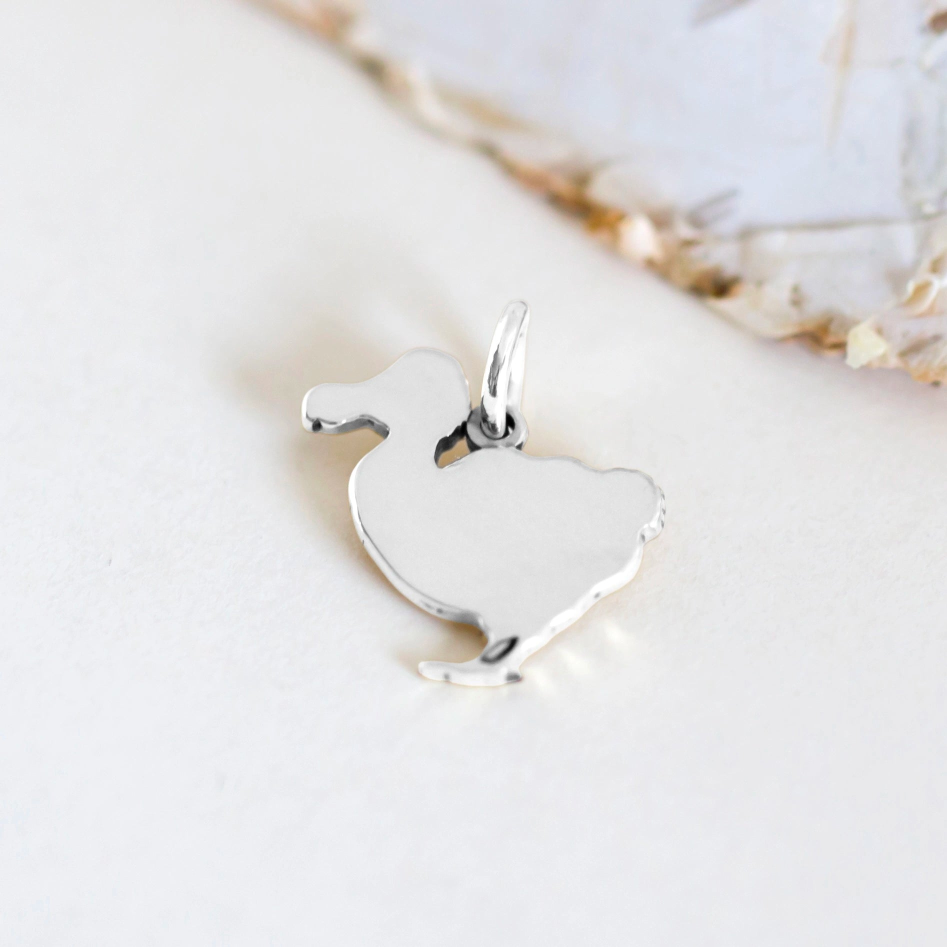 Ciondolo dodo portafortuna argento o ottone Petsoul Jewelry