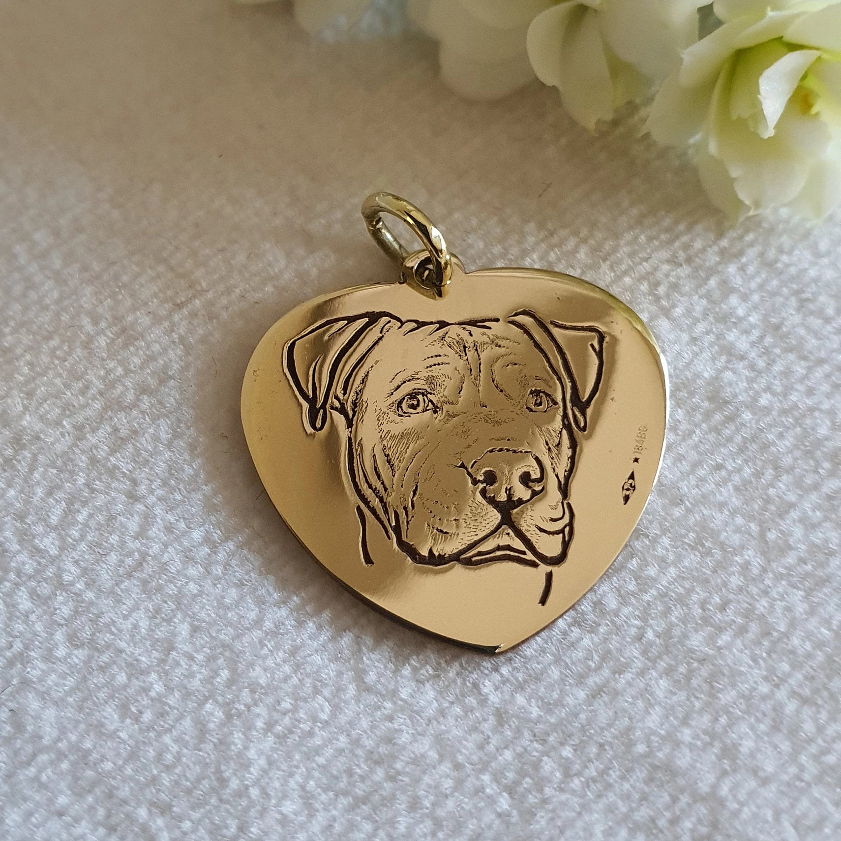 Ciondolo Bracciale Perline Argento Sterling 925 Fiore Europeo Cuore - Foto 2