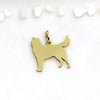 ciondolo husky argento  da inserire nella tua collana o bracciale