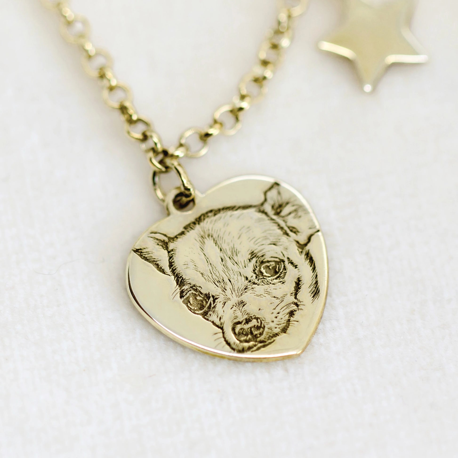 Collana Con Ciondolo A Forma Di Cuore In Vermeil Dorato: Ciondolo In Filigrana, Ciondolo A Forma Di Chiave In Argento - Italia - Foto 3