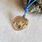 Collana personalizzata ritratto animale - Cordino cuore donna