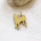 ciondolo cane chihuahua argento charm cane per collana