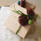 scatola confezione regalo con fibra naturale