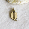 ciondolo lettera Q argento 100% made in Italy