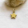 ciondolo stella argento o ottone per dare un tocco di raffinatezza al tuo look