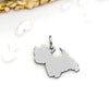 ciondolo westie argento , argento 925