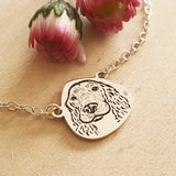 gioielli foto animali: bracciale personalizzato con foto del tuo cane